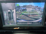 まるでお車を真上から見下ろしたかのような映像をナビに映し出してくれますので狭い駐車場でも周囲を確認する事が出来ますので非常に安心です♪