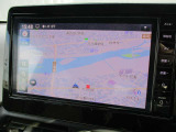 日産純正の地デジ対応ナビゲーションが装着されてます。