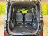 普段のお買い物や通勤、送迎等に十分な荷室スペースを確保しております。セカンドシートを倒すと、大きな荷物の積載も可能です♪