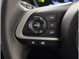 ステアリングスイッチが使い易いですね!