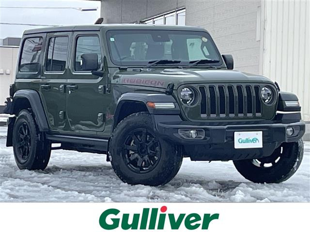 ラングラー アンリミテッド ルビコン サージグリーン 4WD 本革シート