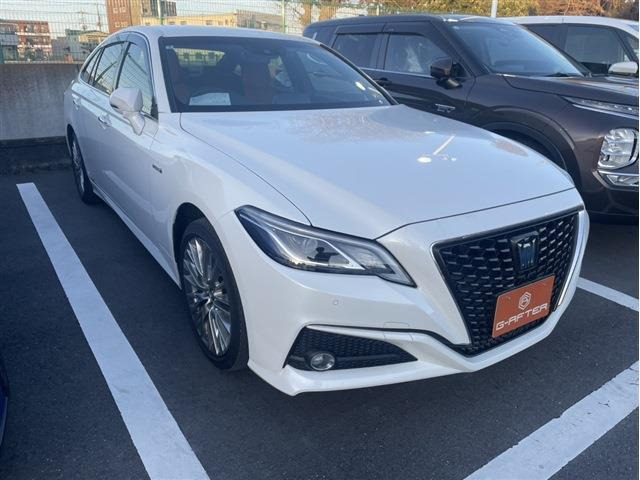クラウンハイブリッド 2.5 S エレガンス スタイルワンオーナー 禁煙車 ビルトインETC2.0