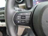ハンドルにオーディオの操作スイッチが装備されています!視線を前方から外さずハンドルから手を離さずに操作できるのでとっても安全ですね♪