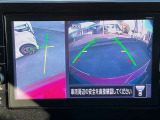 アラウンドビューモニター装備☆左サイドの画面がみえて、溝や壁があっても確認車線で幅寄せできるので安心です!!