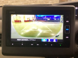 駐車が苦手な方でも安心なバックカメラつき。