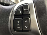 ステアリングの左側に便利なオーディオコントロールスイッチが装備されています