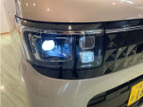 LEDヘッドライトですのでめちゃ明るいです。