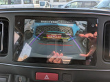 バックカメラもあります。
