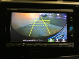 バックモニター付きで、車庫入れやバック時の後方確認をサポート。