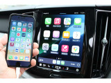 AppleCarPlay・AndroidAutoを装備していますので、iPhoneを充電しながら大画面9インチタッチスクリーンで操作可能です。