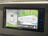 【マルチアラウンドモニター】専用のカメラにより、上から見下ろしたような視点で360度クルマの周囲を確認することができます☆死角部分も確認しやすく、狭い場所での切り返しや駐車もスムーズに行えます。