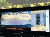 【パノラミックビューモニター】専用のカメラにより、上から見下ろしたような視点で360度クルマの周囲を確認することができます☆死角部分も確認しやすく、狭い場所での切り返しや駐車もスムーズに行えます。