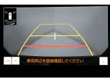 バックカメラで後方確認もバッチリ!