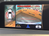 【パノラミックビューモニター】専用のカメラにより、上から見下ろしたような視点で360度クルマの周囲を確認することができます☆縦列駐車や幅寄せ時に活躍してくれます♪