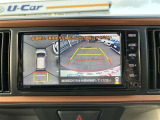 パノラミックビューモニター付きです。車両を上から見たような映像をディスプレイオーディオ画面に表示。運転席からの目視だけでは見にくい、車両周辺の状況をリアルタイムでしっかり確認できます。