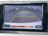 【バックモニター】後ろのカメラの映像がモニターに映し出されるので、後方の見えない死角や、障害物との距離感などもしっかり安全確認することができます!
