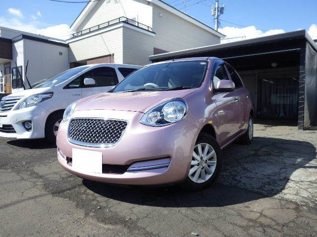 マーチ1.2 ボレロ 4WD特別仕様 純正ナビ フルセグTV