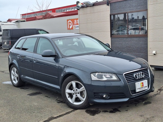 A3スポーツバック 2.0 TFSI クワトロ 4WD 令和4年・6年記録簿 社外HDDナビ 地デジ