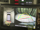 【パノラマモニター】専用のカメラにより、上から見下ろしたような視点で360度クルマの周囲を確認することができます☆死角部分も確認しやすく、狭い場所での切り返しや駐車もスムーズに行えます。