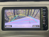 【バックカメラ】駐車時に後方がリアルタイム映像で確認できます。大型商業施設や立体駐車場での駐車時や、夜間のバック時に大活躍!運転スキルに関わらず、今や必須となった装備のひとつです!