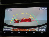 バックガイドモニターを装備しています、車庫入れもラクラクです。