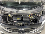 【エンジンルーム】エンジンの調子は良好です!ご納車前にはしっかりとオイル交換・その他油種類の点検補充をさせて頂きます。また、ガリバーでは修復歴のある車は販売いたしません。