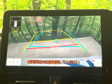 【バックカメラ】駐車時に後方がリアルタイム映像で確認できます。大型商業施設や立体駐車場での駐車時や、夜間のバック時に大活躍!運転スキルに関わらず、今や必須となった装備のひとつです!