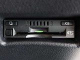 ETC車載器付きです。高速道路の料金所もスムーズに通過できます。