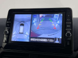 【全周囲カメラ】車両周囲の障害物の位置をモニターでチェックすることができます☆運転中や駐車時などの周囲の安全をサポートしてくれます☆