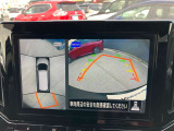 ◆アラウンドビューモニター◆上から見下ろした様な画像で車を把握できます!!