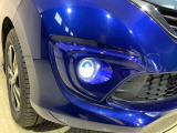 LEDフォグライトで更に夜道も安心!