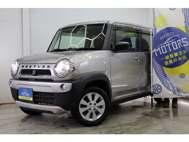 ハスラー G 4WD 自社分割/10年保証/事故無/レーダーブレー