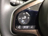 ステアリングにオーディオ操作スイッチが付いています。オーディオ画面に直接タッチしなくても操作が出来ますので、運転に集中できます。