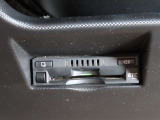 ETC車載器付きです。高速道路の料金所もスムーズに通過できます。
