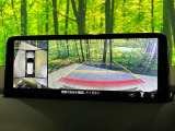 【360&deg;ビューモニター】専用のカメラにより、上から見下ろしたような視点で360度クルマの周囲を確認することができます☆死角部分も確認しやすく、狭い場所での切り返しや駐車もスムーズに行えます。
