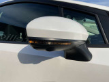 サイドターンランプ付電動格納式リモコンカラードドアミラー付です。