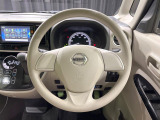 ステアリングも使用感が少なく、きれいな状態となっております♪