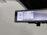 バックミラーにアラウンドビューモニターの表示も可能です!