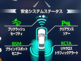 【トヨタセーフティセンス】走行中に前方の車両等を認識し、衝突しそうな時は警報とブレーキで衝突回避と被害軽減をアシスト。より安全にドライブをお楽しみいただけます。