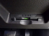ETC車載器付きです。高速道路の料金所もスムーズに通過できます。