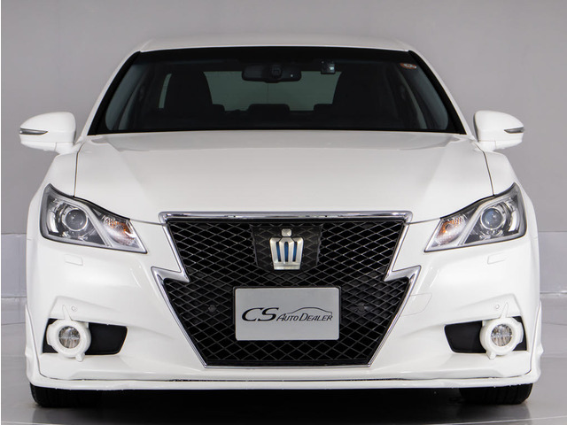 クラウンアスリート ハイブリッド 2.5 G 黒革 フルエアロ 禁煙車 20AW