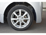 純正14インチアルミホイル/タイヤサイズは155/65R14です