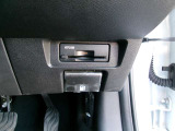 ETC車載器が付いています。高速道路の料金所をノンストップで通過!