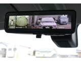 デジタルルームミラー付きで後方視界も良好!元ミラーに切り替えもok!