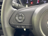【ステアリングスイッチ】運転中、前方から目線をそらすことなく、オーディオ等の操作が可能な便利機能!安心&快適なドライブを演出してくれます♪