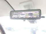 スマートルームミラー☆後ろに人や大きな荷物があってもハッキリと後ろが見えて安心です。