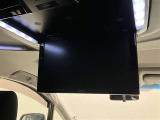 後席モニターです