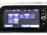 CD・DVD・SDオーディオ・Bluetoothオーディオ再生可能。SDカードへの音楽録音も可能。フルセグTV視聴可能。