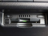 ETC車載器付きです。高速道路の料金所もスムーズに通過できます。