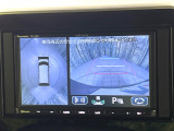 【全方位モニター用カメラ】専用のカメラにより、上から見下ろしたような視点で360度クルマの周囲を確認することができます☆死角部分も確認しやすく、狭い場所での切り返しや駐車もスムーズに行えます。